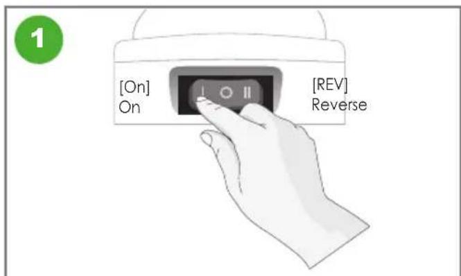 OMEGA 8005 - ON/OFF/REVERSE BUTTON - 1