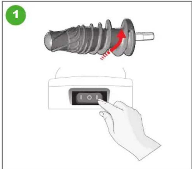 OMEGA 8005 - IF THE AUGER STOPS WORKING - 1