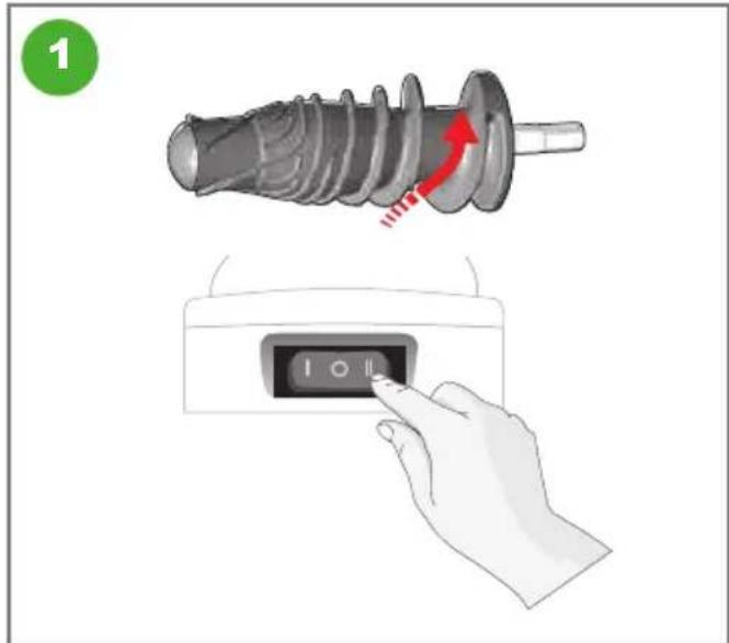 OMEGA 8005 - IF THE AUGER STOPS WORKING - 1