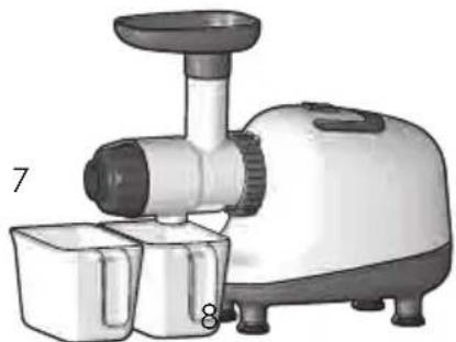 OMEGA 8005 - Pour extraire le JUS - 2