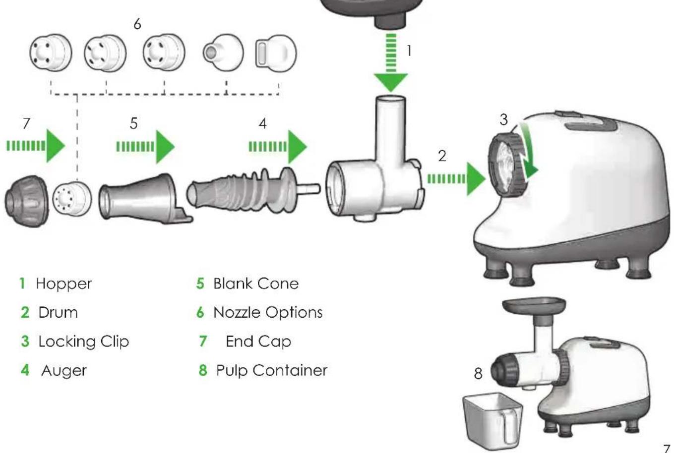 OMEGA 8005 - QUICK START ASSEMBLY - 3