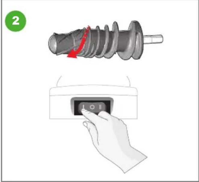 OMEGA 8005 - Si la VIS sans fin CESSE de fonctionner - 2