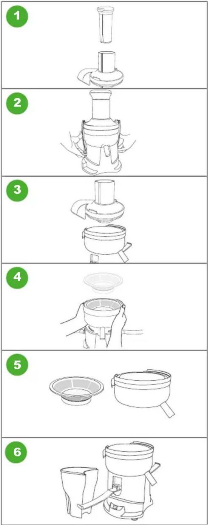 OMEGA OMG500 - INSTRUCCIONES: Cómo desarmarlo - 1