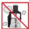 OMEGA OMG500 - DO NOT ALLOW A SEVERE SHOCK TO THE APPLIANCE OR DROP IT. - 1