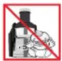 OMEGA OMG500 - NE JAMAIS démonter le BOL pendant le fonctionnement ni introduire des DOIGTS ou des OBJETS étrangers, TELS que des fourchettes, cuillères, ETC. dans le TUBE d'alimentation ou la SORTIE du JUS. - 1