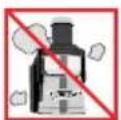 OMEGA BMJ330 - DO NOT ALLOW A SEVERE SHOCK TO THE APPLIANCE OR DROP IT. - 1