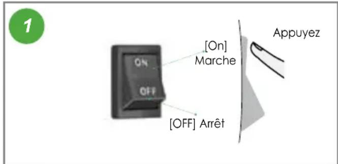 OMEGA BMJ330 - Interrupteur de on/off (marche/arrêt) - 1