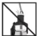 OMEGA MMC500C - NEVER PUT A FINGER, A FORK OR A SPOON ETC. INTO JUICE SPOUT. - 5