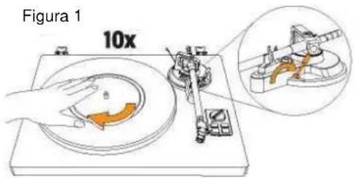 Soundmaster PL711 - INSTALLAZIONE DEL COPERCHIO, DELLA CINGHIA E DEL PIATTO - 3