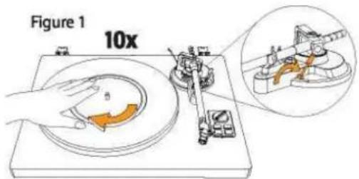 Soundmaster PL711 - INSTALLING THE LID, THE BELT AND THE PLATTER - 4