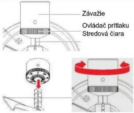 Soundmaster PL711 - NASTAVENIE PRITLAKU KAZETY - 1