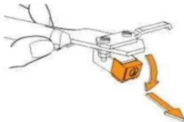 Soundmaster PL711 - Remplacement du stylet - 1
