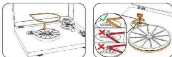 Soundmaster PL711 - INSTALÁCIA VEKA, REMENA A TANIERA - 2