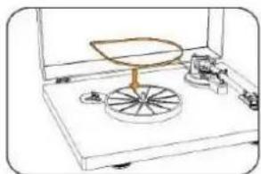 Soundmaster PL711 - INSTALLING THE LID, THE BELT AND THE PLATTER - 2