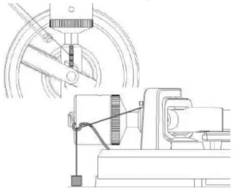 Soundmaster PL711 - Réglage de la FORCE d'antiskating - 1