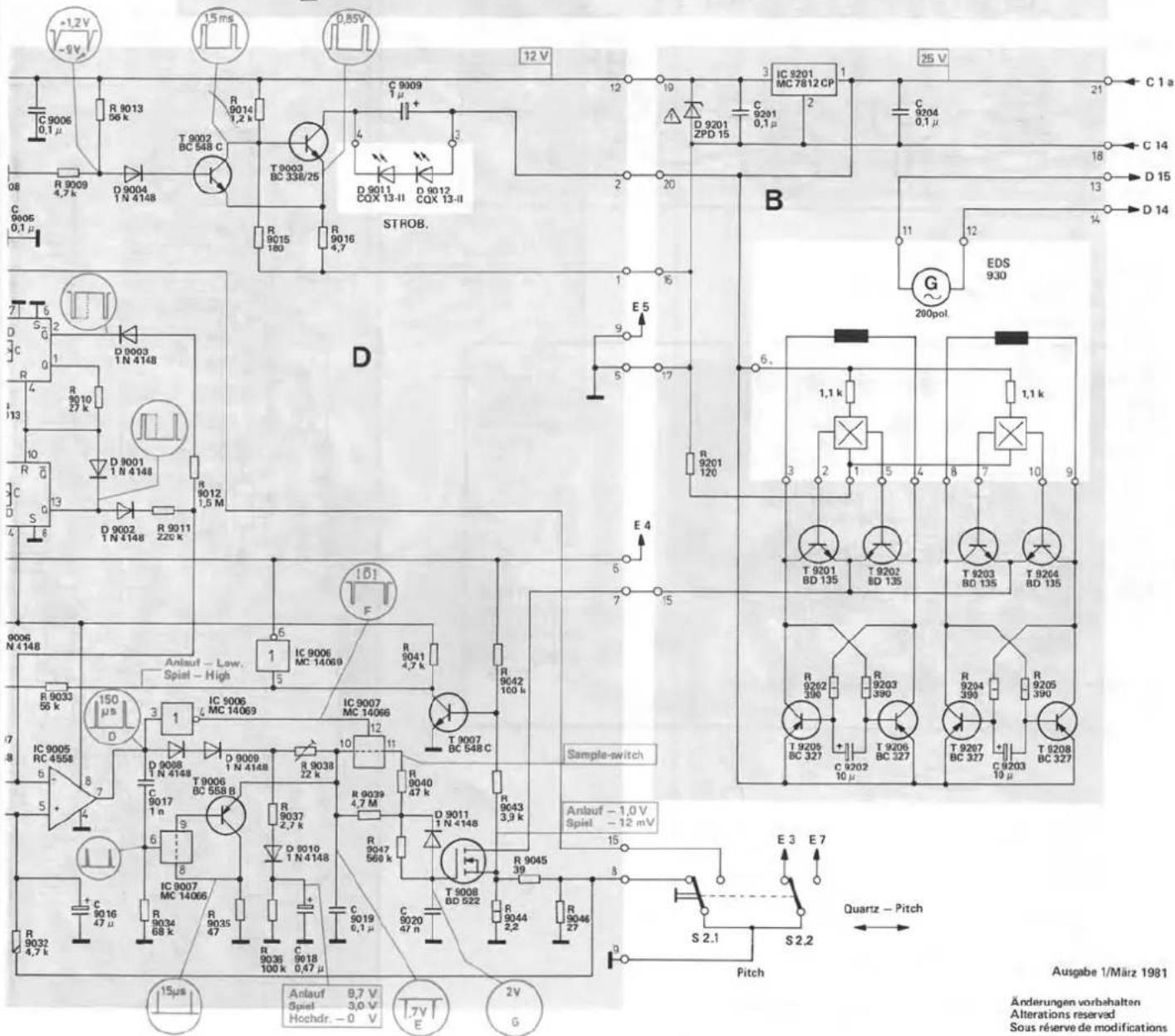 DUAL CS138 - Instructions d'ajustage - 12