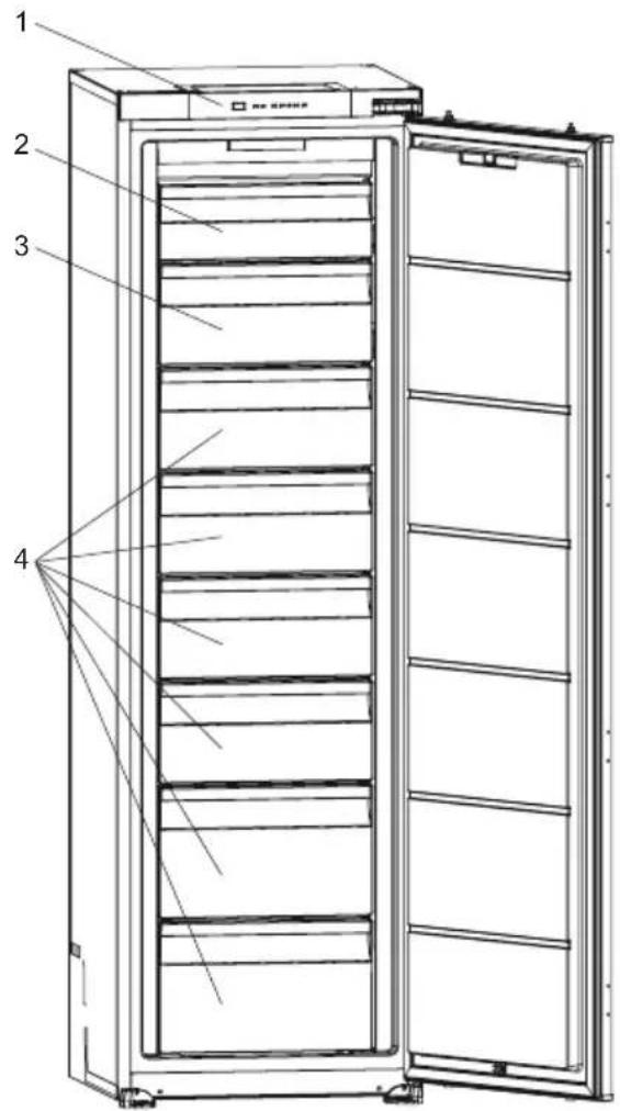 BLAUPUNKT 5FS310SE0 - GERÄTEBESCHREIBUNG - 1