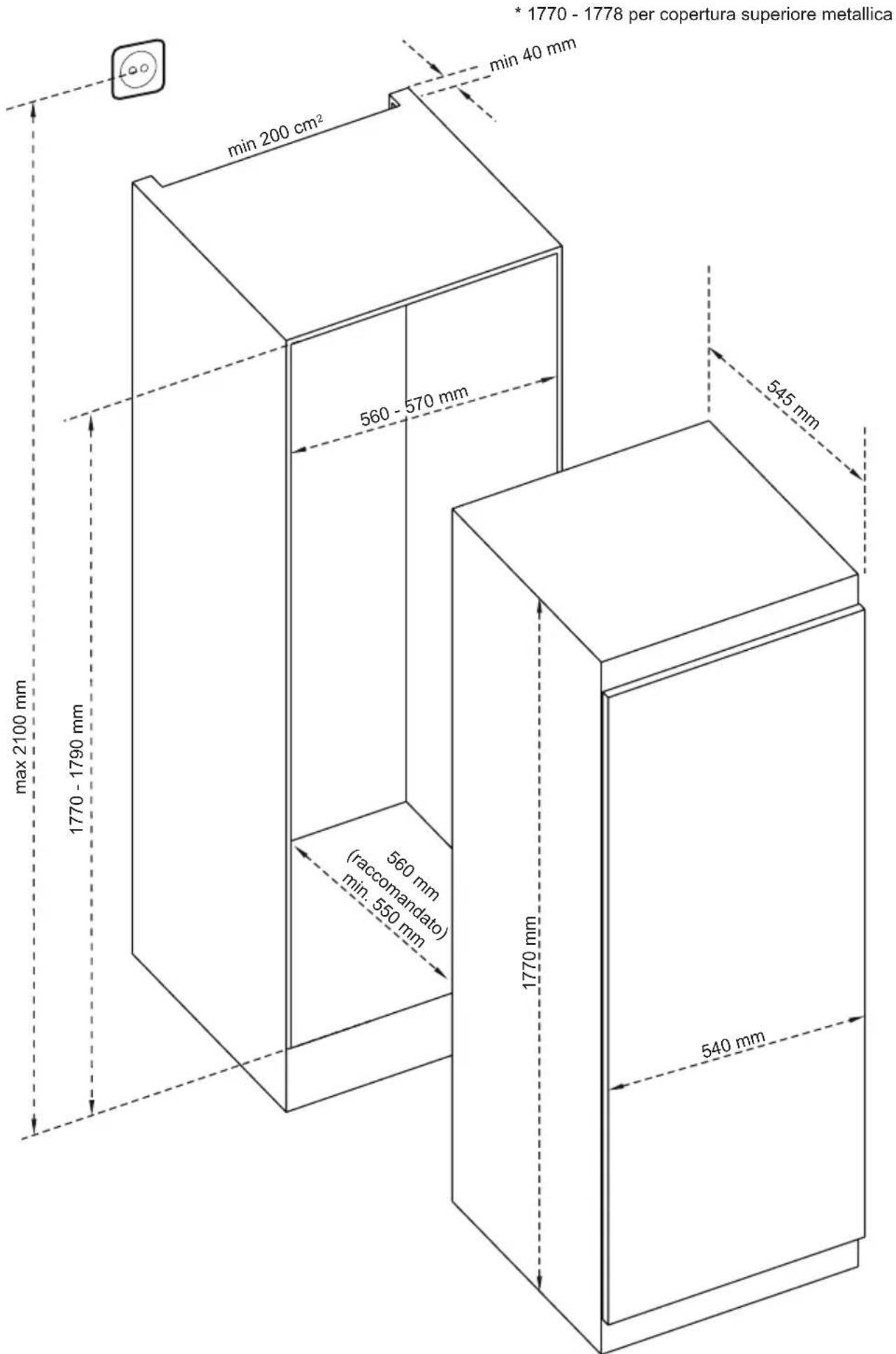 BLAUPUNKT 5FS310SE0 - Scomparto alimenti congelati - 1