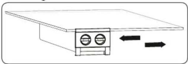 BLAUPUNKT 5FS310SE0 - Removing the icemaker - 1