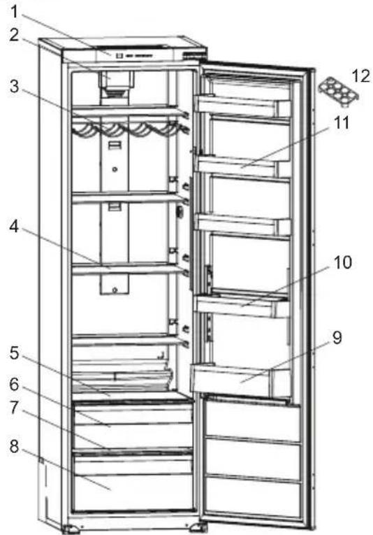 BLAUPUNKT 5CL288FE0 - DESCRIPCION DEL APARATO - 1