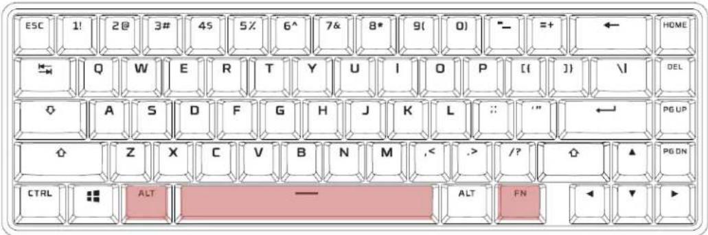 HYPERX Alloy Origins 65 - Fabrika Ayarlarına Sıfırlama - 1