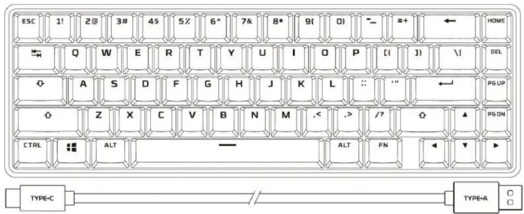 HYPERX Alloy Origins 65 - Charakterystyka - 1