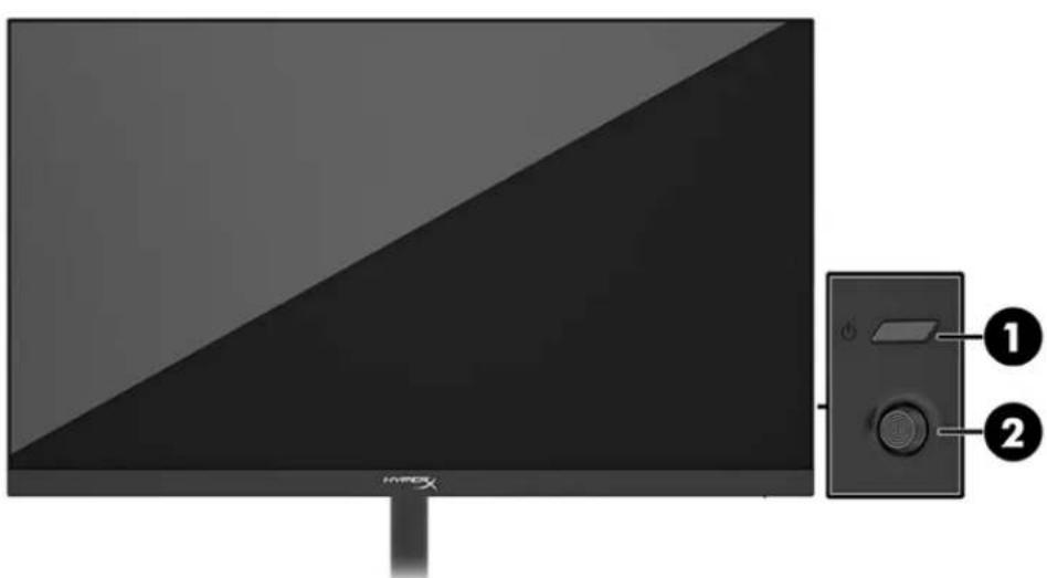 HYPERX Armada 27 QHD - 打开显示器 - 1