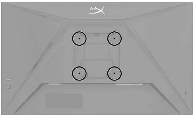 HYPERX Armada 27 QHD - Montagem de variedos monitores - 2