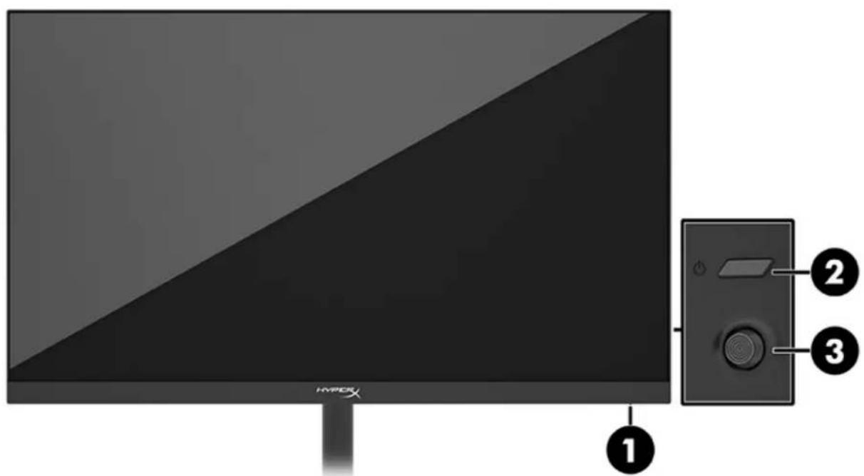 HYPERX Armada 27 QHD - Koponenten - 1