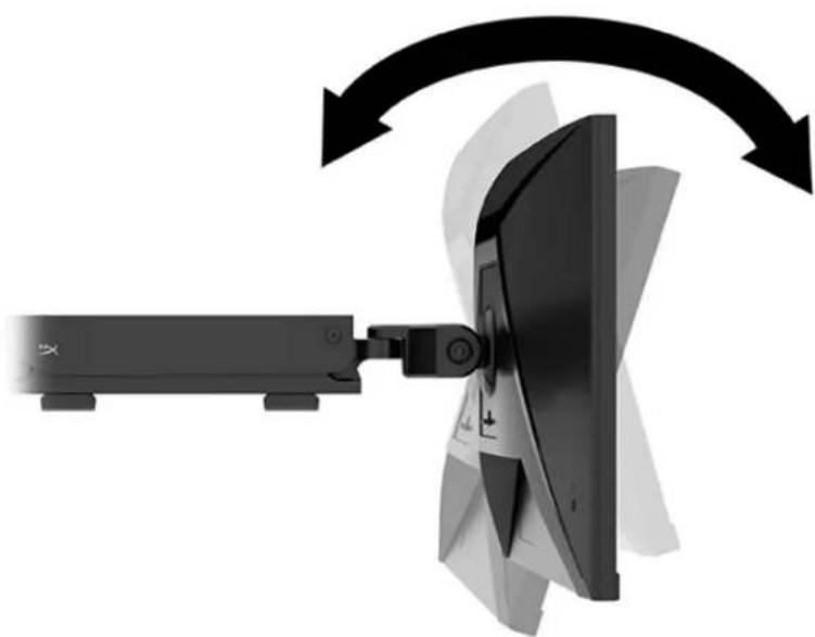 HYPERX Armada 27 QHD - Einstellen des Monitors - 3