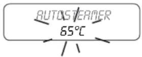ASTORIA Gloria SAE - AUTOSTEAMER TEMPERATURE programming - 1