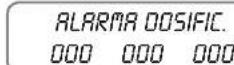 ASTORIA Gloria SAE - Puesta a cero de las alarmas de los dosificadores - 3