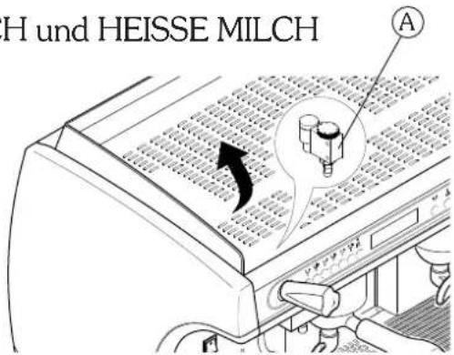 ASTORIA Gloria SAE - Programmierung AUFGESCHÄUMTE MILCH und HEISSE MILCH - 1