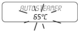 ASTORIA Gloria SAE - Programmazione TEMPERATURA AUTOSTEAMER - 1