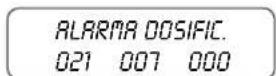 ASTORIA Gloria SAE - Puesta a cero de las alarmas de los dosificadores - 1