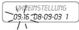 ASTORIA Gloria SAE - Programmierung UHRZEIT und DATUM - 1