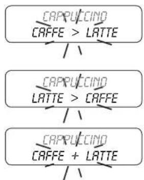 ASTORIA Gloria SAE - Impostazione sequenza CAPPUCCINO (solo con cappuccinatore abilitato) - 2