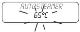 ASTORIA Gloria SAE - De TEMPERATUUR van de AUTOSTEAMER programmeren - 1