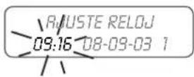 ASTORIA Gloria SAE - Programación RELOJ y FECHA - 1