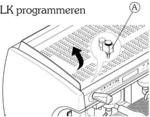 ASTORIA Gloria SAE - OPGESCHUIMDE MELK en WARME MELK programmeren - 1