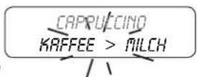 ASTORIA Gloria SAE - Sequenzeinstellung CAPPUCCINO (nur bei freigegebenem Cappuccinozubereiter) - 2