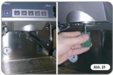 NUOVA SIMONELLI Appia 1 Group - REINIGUNG DER EDEL- STAHLBRAUSEN - 1