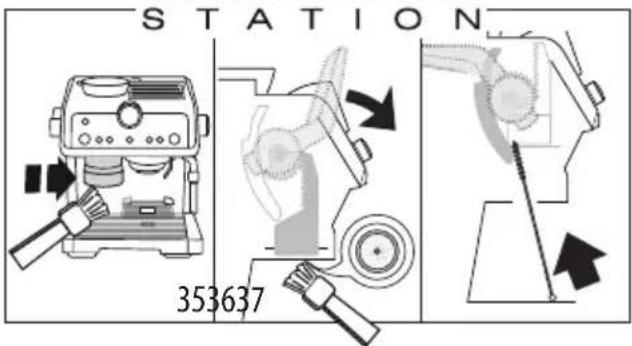 DELONGHI La Specialista Prestigio EC9355.BM - Utbyte av kvarnarna - 1