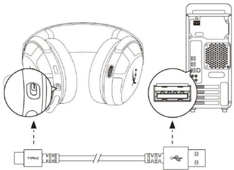 HYPERX Cloud Stinger 2 - Recharge du casque - 1