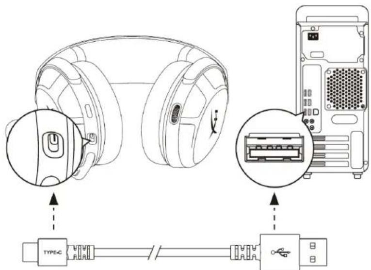 HYPERX Cloud Stinger 2 - 為耳機充電 - 1