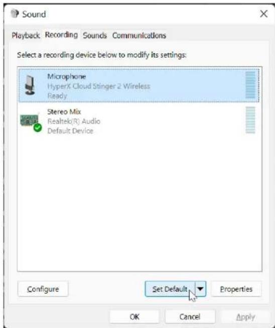 HYPERX Cloud Stinger 2 - 於PC上進行設定 - 4