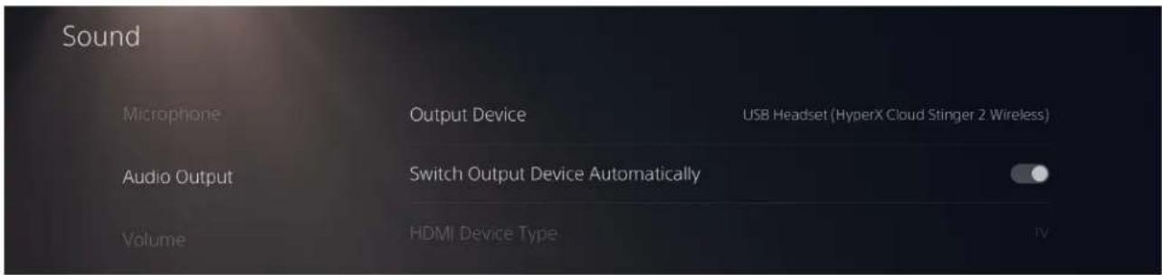 HYPERX Cloud Stinger 2 - Configuración con PlayStation 5 - 3