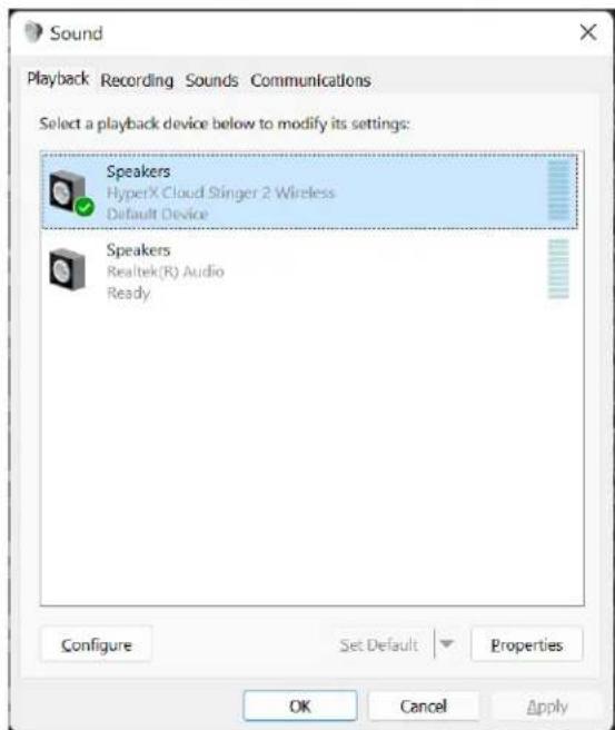 HYPERX Cloud Stinger 2 - Configuration sur PC - 5
