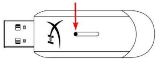 HYPERX Cloud Stinger 2 - Accoppiamento manuale tra cuffie e adattatore wireless - 2