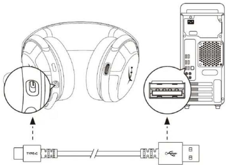 HYPERX Cloud Stinger 2 - 耳机充电 - 1